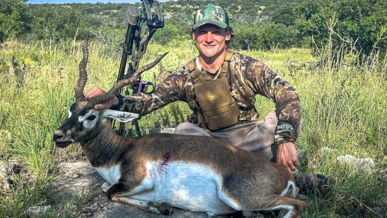 Blackbuck Down – 72-Yard Archery Kill | Free-Range Exotic Hunt Finale